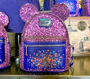 2022-wdw-purple-speakle-collection-sequin-loungrfly-mini-backpack -  AllEars.Net