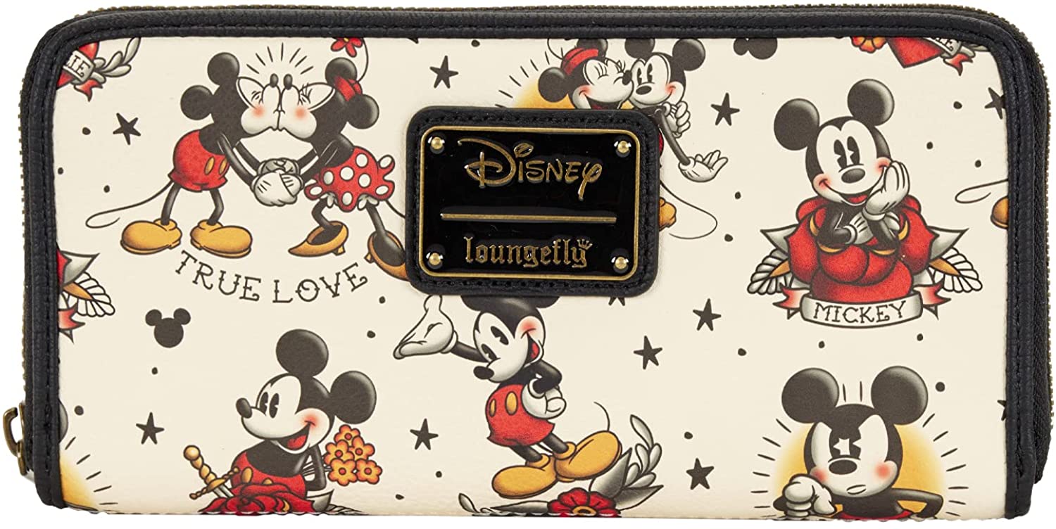 COLLECTION LOUNGE EXCLUSIVE LOUNGEFLY MICKEY AND FRIENDS TATTOO