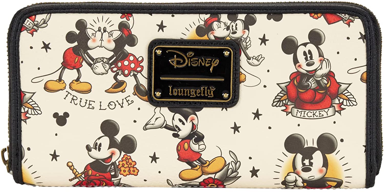 Exclusive Drop: Loungefly Walt Disney Archives Mickey and Minnie Space Wallet - 9/9/22