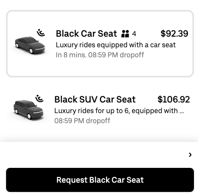 Step-By-Step Guide To Booking A Car Seat With Uber - AllEars.Net