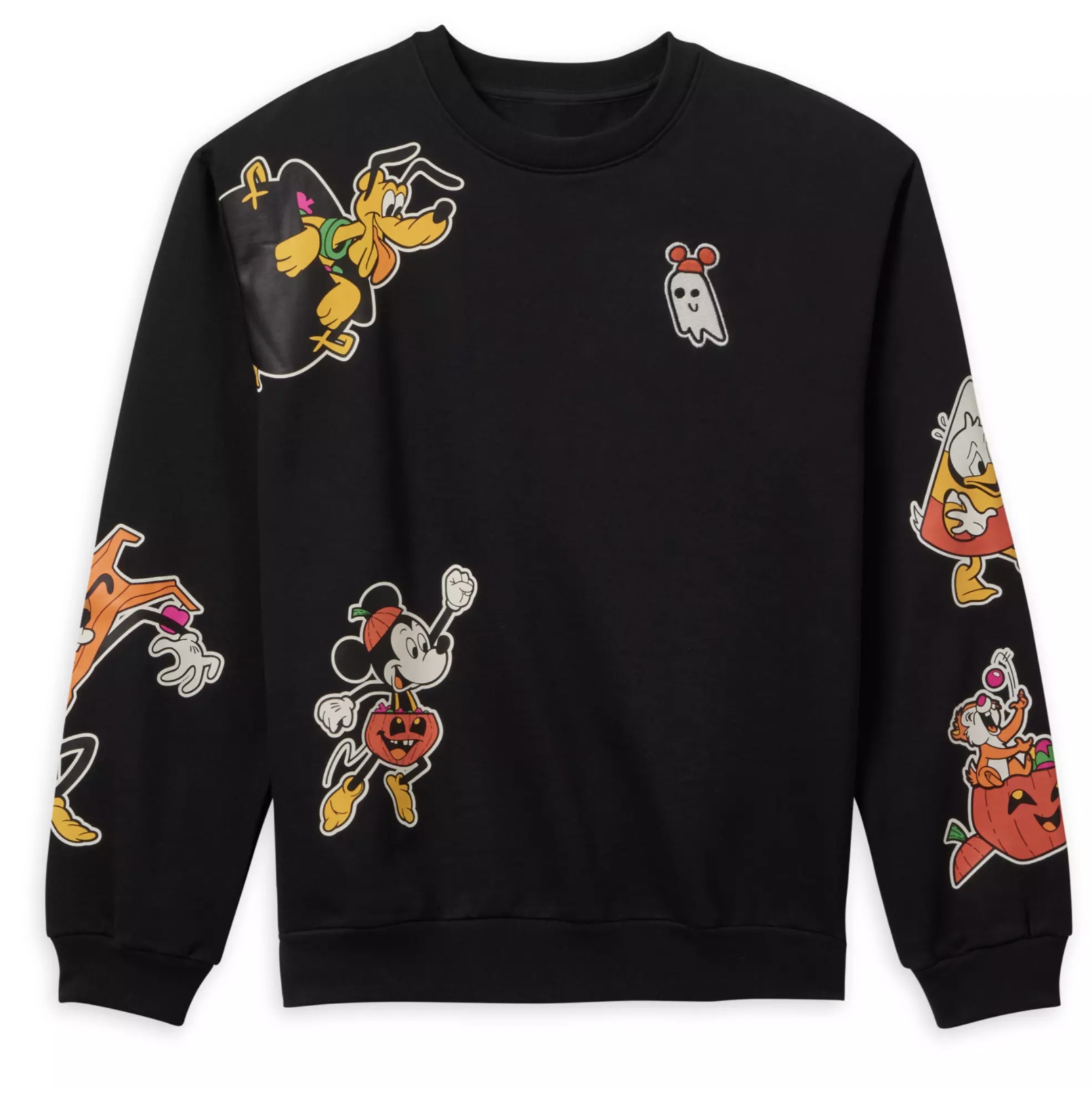 2022 shopdisney mickey mouse and friends fleece pullover halloween  sweatshirt - AllEars.Net