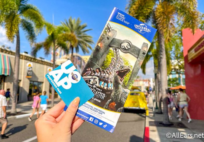 2022 Universal Orlando Islands of Adventure NEW! 2-Park Guide Map VelociCoaster