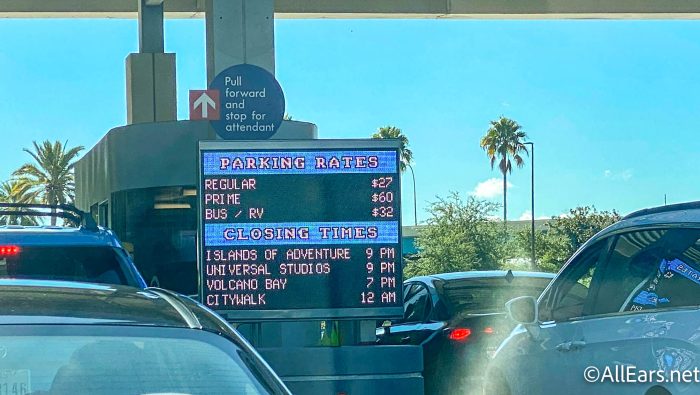 Prime Parking Drops Back Down to $50 at Universal Orlando Resort - WDW News  Today