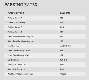 Orlando Airport Parking, Daily Rates From $3.75