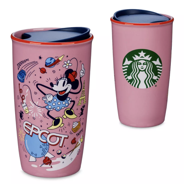 PHOTOS: The NEW Starbucks Cup at Disney World Is Shiny and PINK