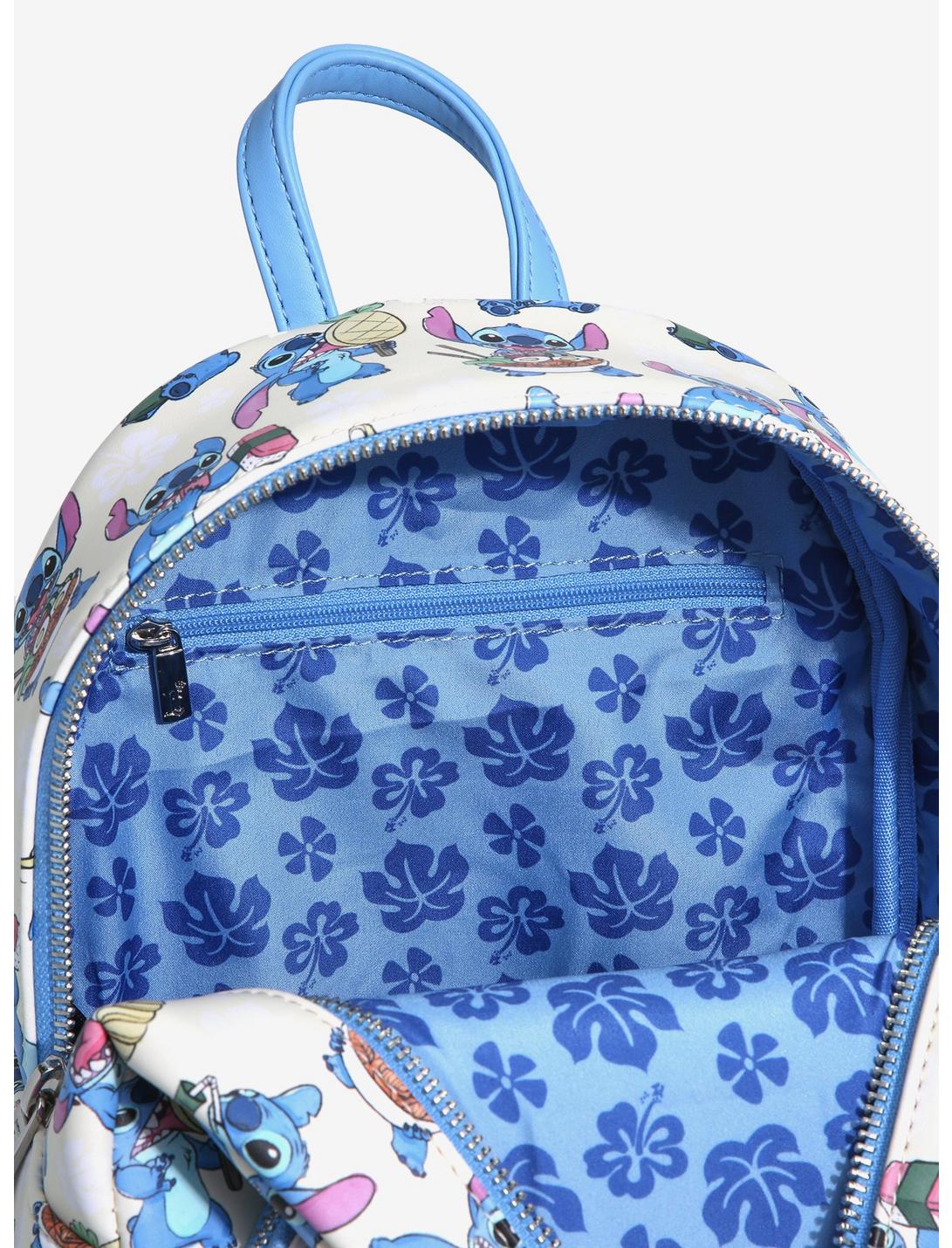 Loungefly Disney Lilo & Stitch Snacktime with Stitch Mini Backpack ...