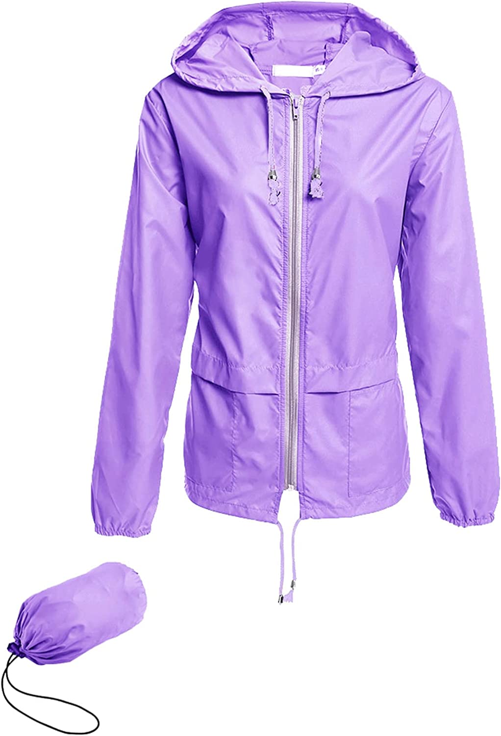 Hount Women S Lightweight Hooded Raincoat Waterproof Packable Active Outdoor Rain Jacket S 3xl Hount Women S Lightweight Hooded Raincoat Waterproof Packable Active Outdoor Rain Jacket S 3xl