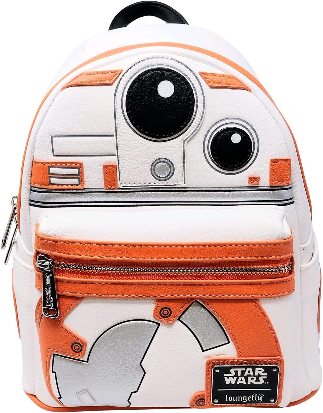 Loungefly x Star Wars BB-8 Applique Mini-Backpack (One Size, Multi)