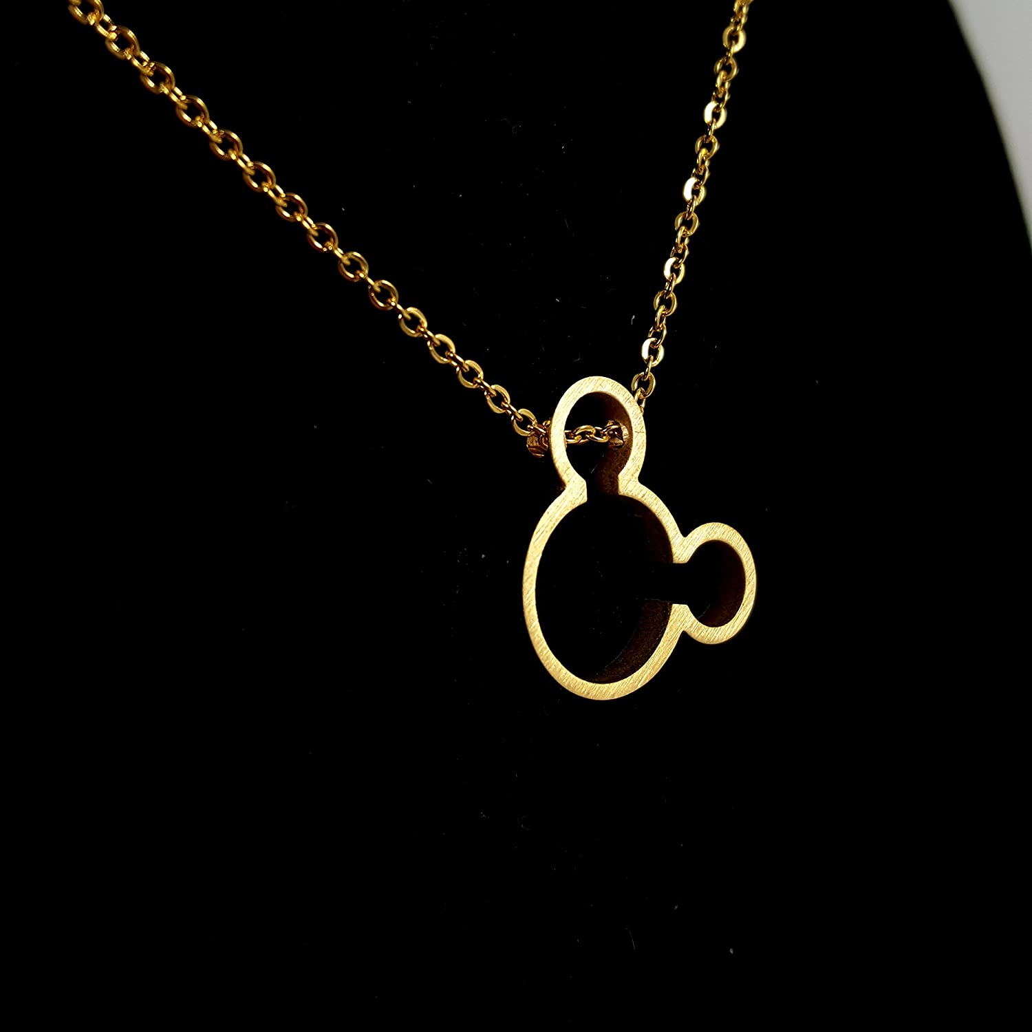 Lil Pepper Jewelry Mickey Mouse Gold Plated Necklace Disneyland Character  Toon Toy - AllEars.Net