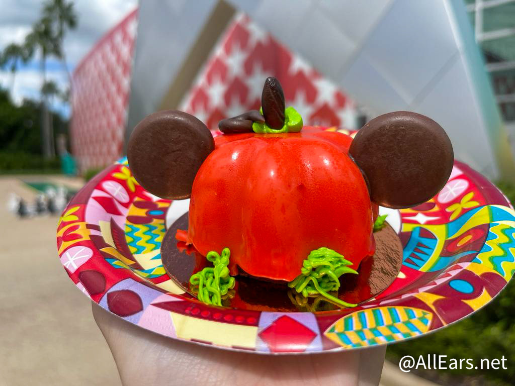 Mickey Pumpkin Cheesecake