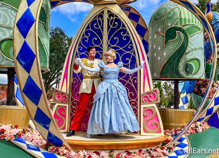 https://allears.net/wp-content/uploads/2022/10/2022-wdw-mk-magic-kingdom-festival-of-fantasy-parade-princess-cinderella-prince-charming-1-700x505.jpg