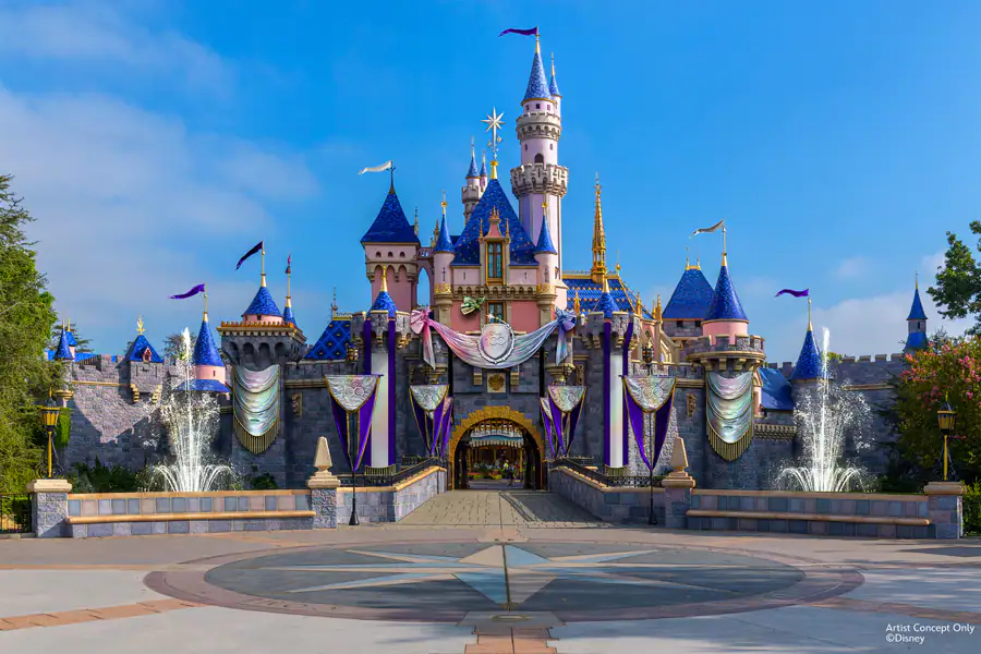 Disneyland Paris' Castle Just Received a Stunning Makeover