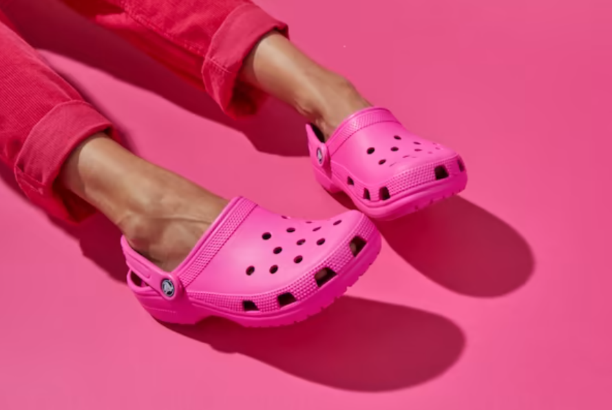 pink crocs promo shot - AllEars.Net