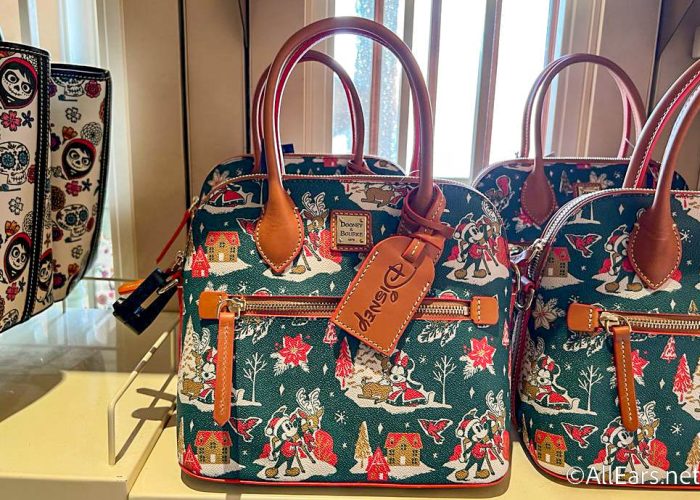 NEW Christmas Dooney & Bourke Collection “Sleighs” at Walt Disney World  Resort - WDW News Today