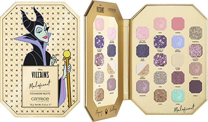 Catrice Disney Villains Eyeshadow Palette 18 Highly Pigmented, Blendable  Shades Vegan Cruelty maleficent amazon - AllEars.Net