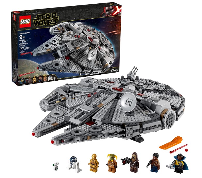 LEGO Star Wars Millennium Falcon 75257 Building Toy Set for Kids, Boys, and  Girls Ages 9 amazon - AllEars.Net