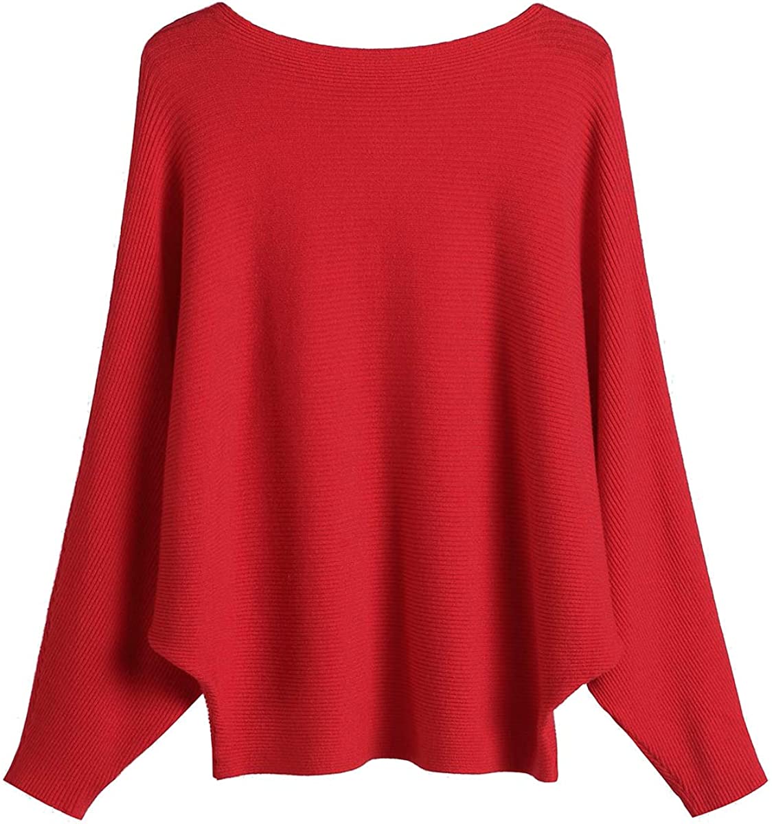 GABERLY Boat Neck Batwing Sleeves Dolman Knitted Sweaters and Pullovers Tops  for Women - AllEars.Net