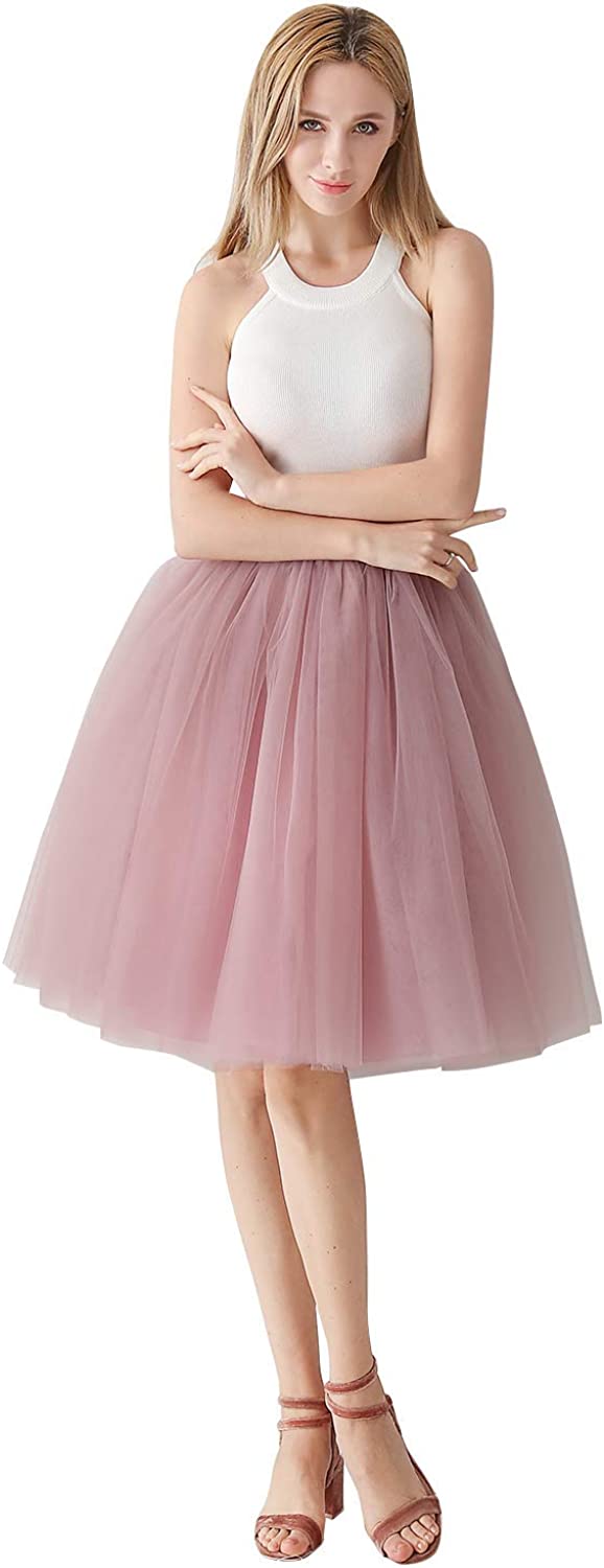 Blush Tulle and Lace Knee Length Wedding Ball Gown - Promfy