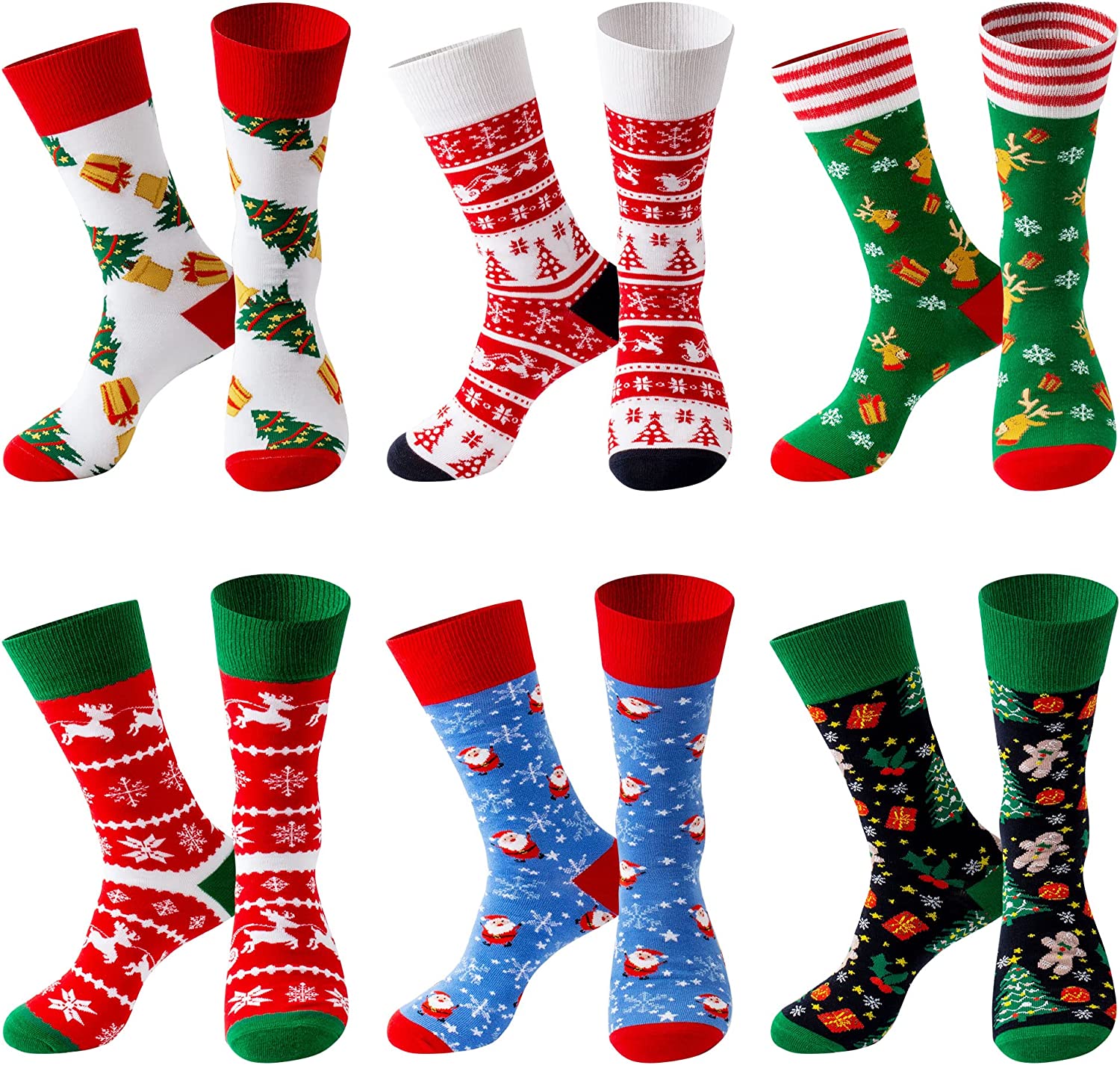 TENYSAF Fun Christmas Socks for Men - Funny Xmas Gifts for Men and ...