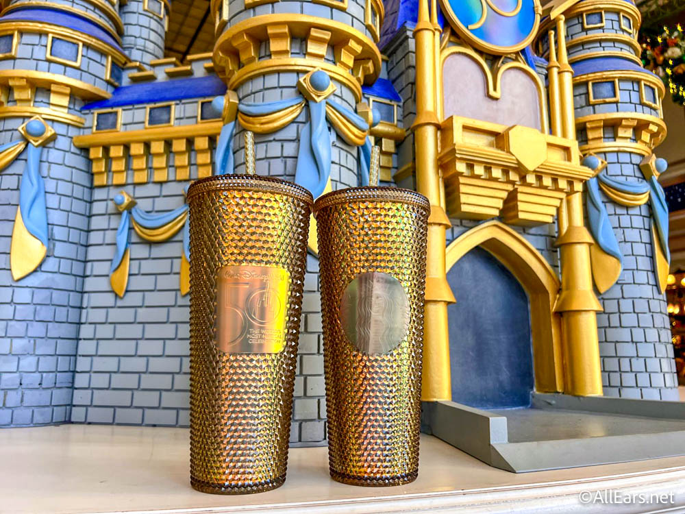 PHOTOS: New 50th Anniversary Vintage-Style Starbucks Tumbler Available at  Walt Disney World - WDW News Today