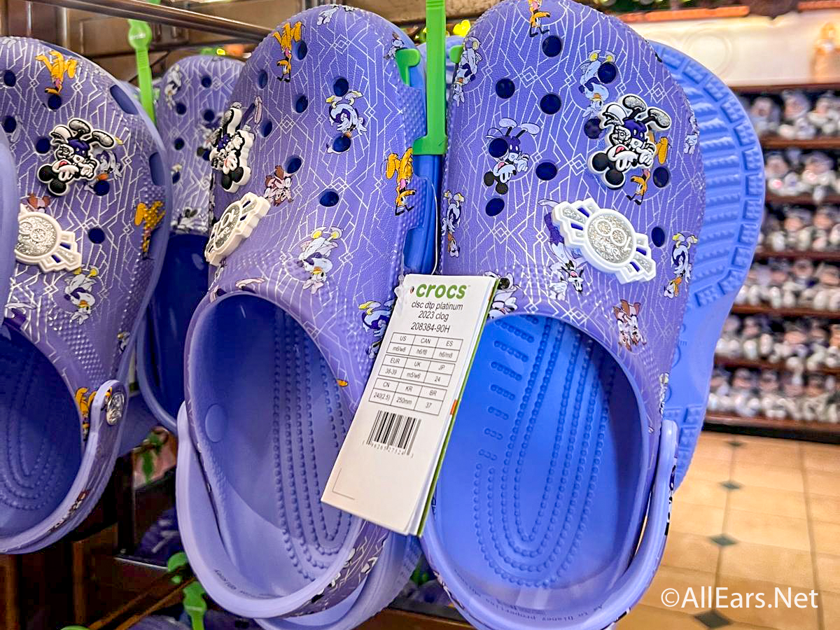 NEW 100th Anniversary Crocs Available Now in Disney World 