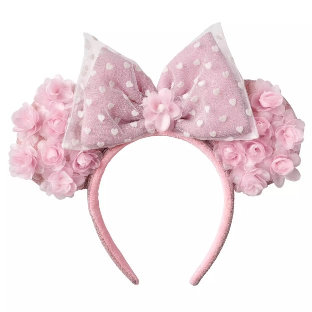 Hidden Mickey-disney Inspired-mouse Ears Bouquets-bright Pink