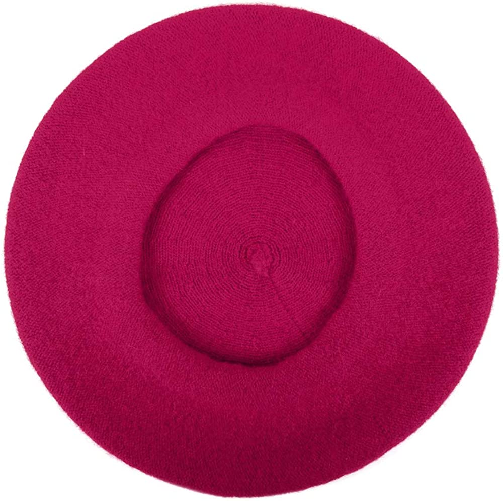 Parquet Solid Color French Beret Hat. Classic French, Casual and Chic Lightweight Cap for Women