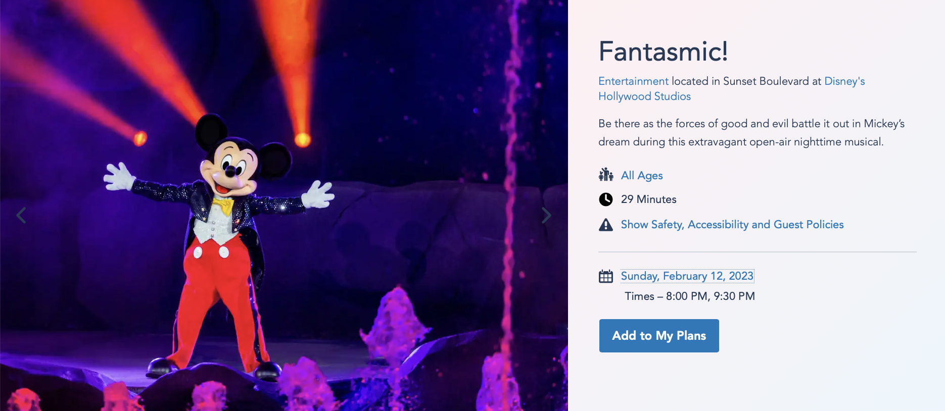 Fantasmic! Times Are CHANGING in Disney World