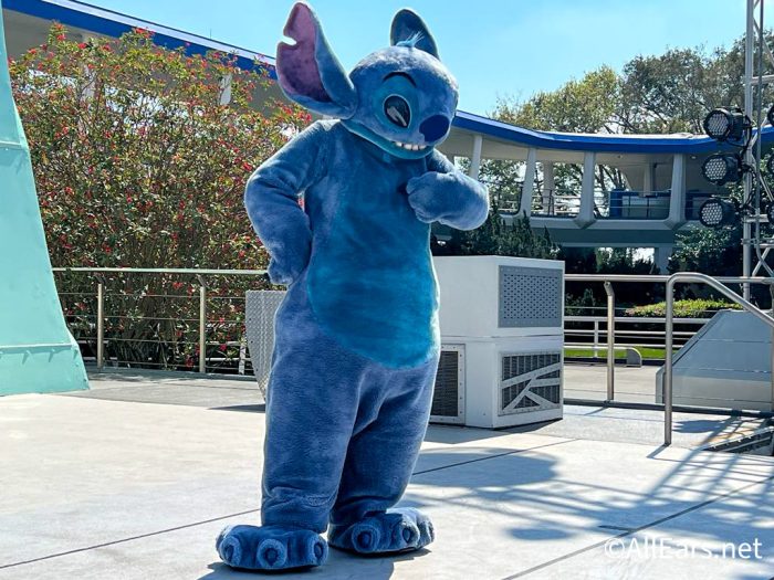 Stitch Roaming Meet and Greet in Tomorrowland at The Magic Kingdom, Walt  Disney World 