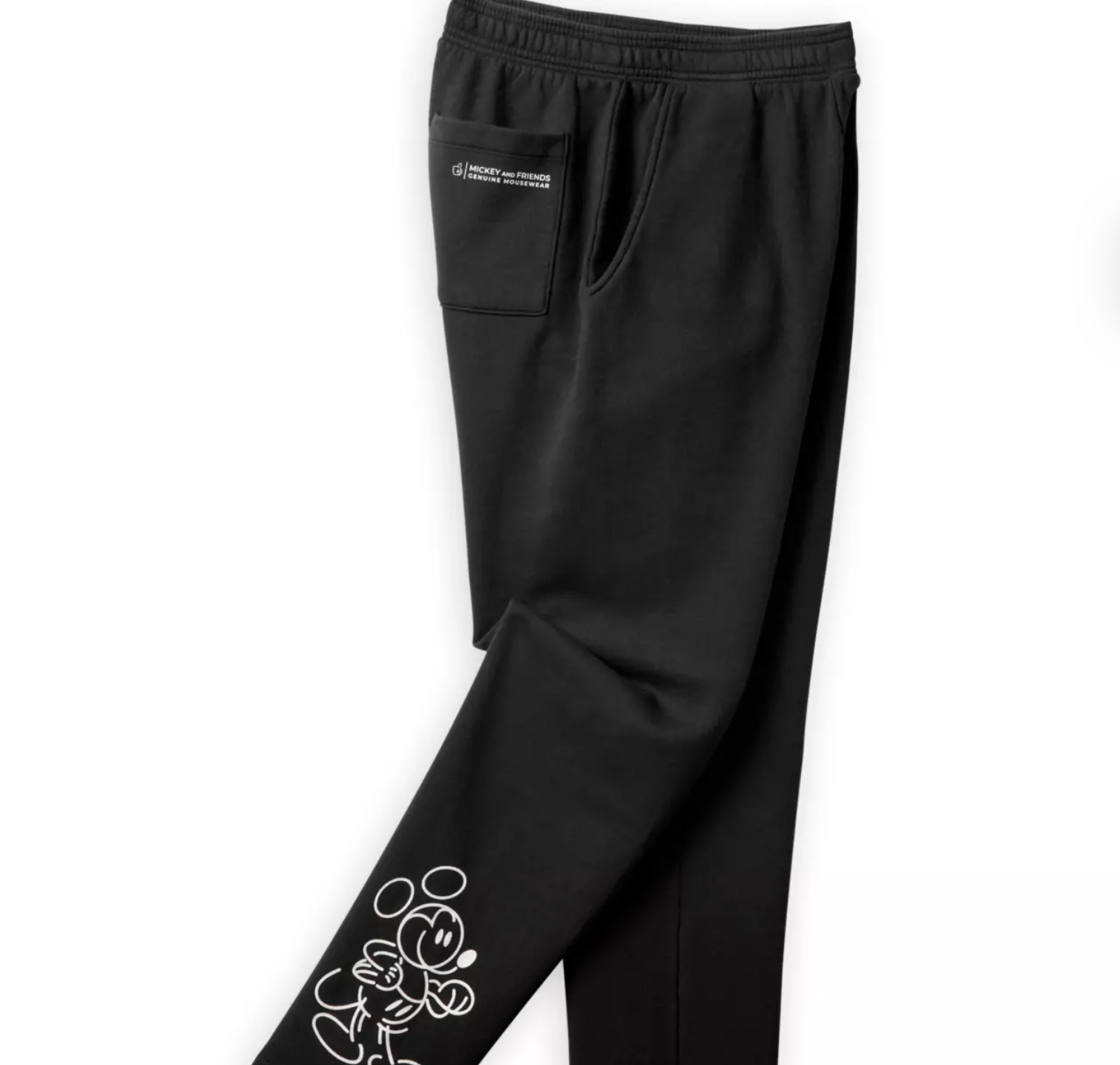 2023 Mickey Mouse Black Genuine Mousewear Jogger Sweatpants for