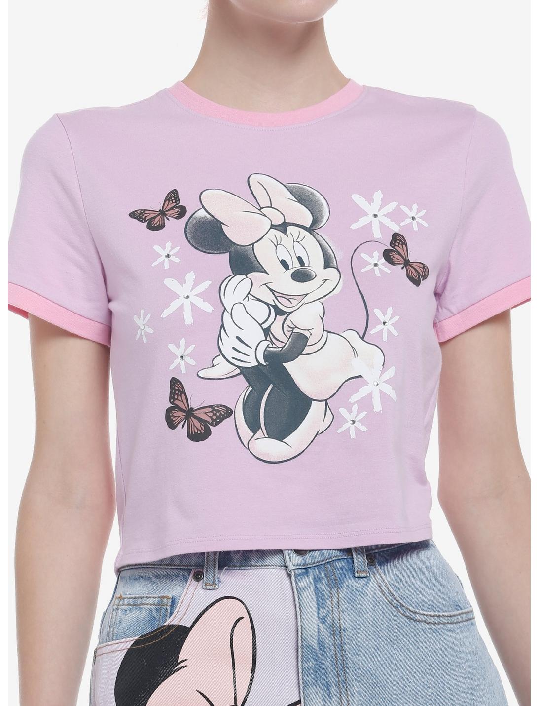 Her Universe Disney Minnie Mouse Y2K Girls Baby T-Shirt