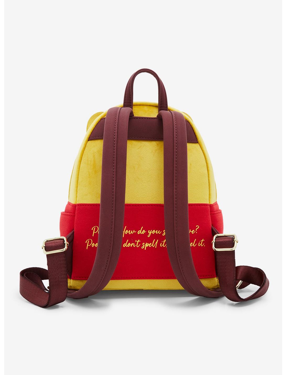 Loungefly Disney Winnie the Pooh Floral Crown Flocked Mini Backpack - BoxLunch  Exclusive - AllEars.Net