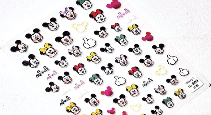 mickey sticker - Nails Prices and Deals - Beauty & Personal Care Jan 2024