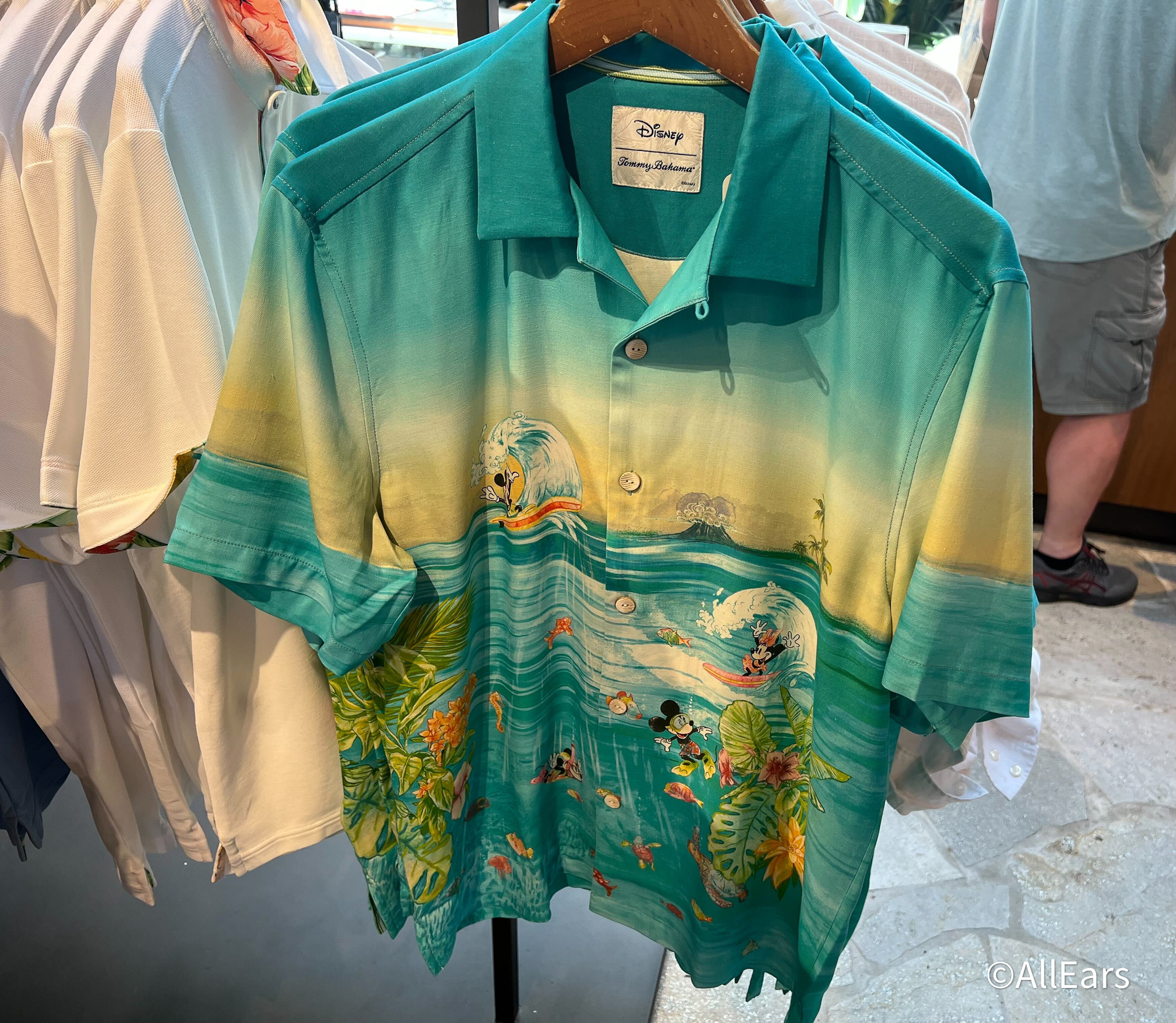 Mickey and Minnie Mouse Tropical Shirt by Tommy Bahama