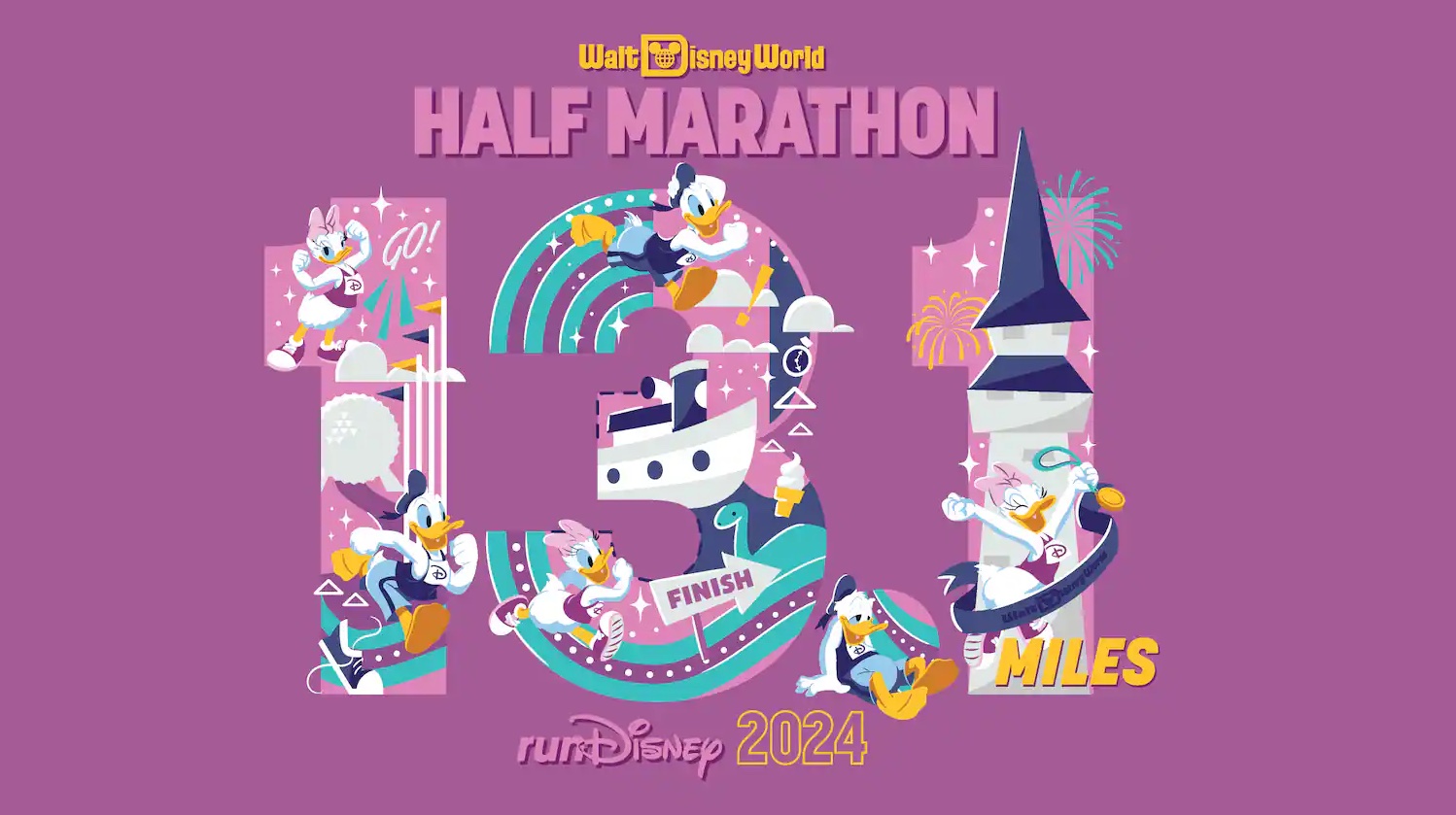 2024 runDisney walt disney world marathon half marathon theme