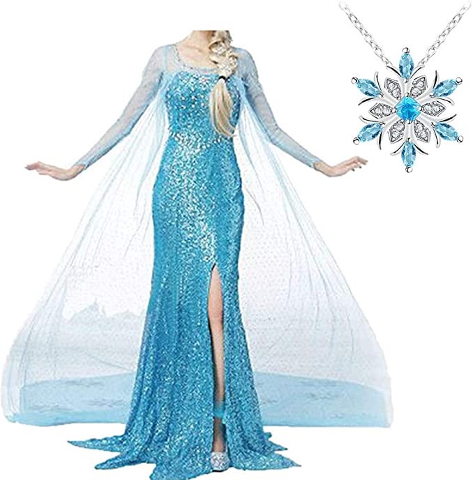 Princess Elsa Dress - Etsy