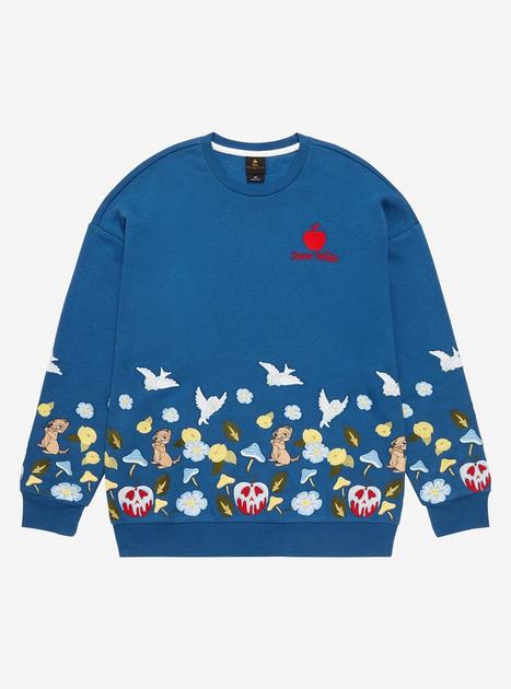 Disney Princess Snow White Embroidered Floral Crewneck - BoxLunch Exclusive