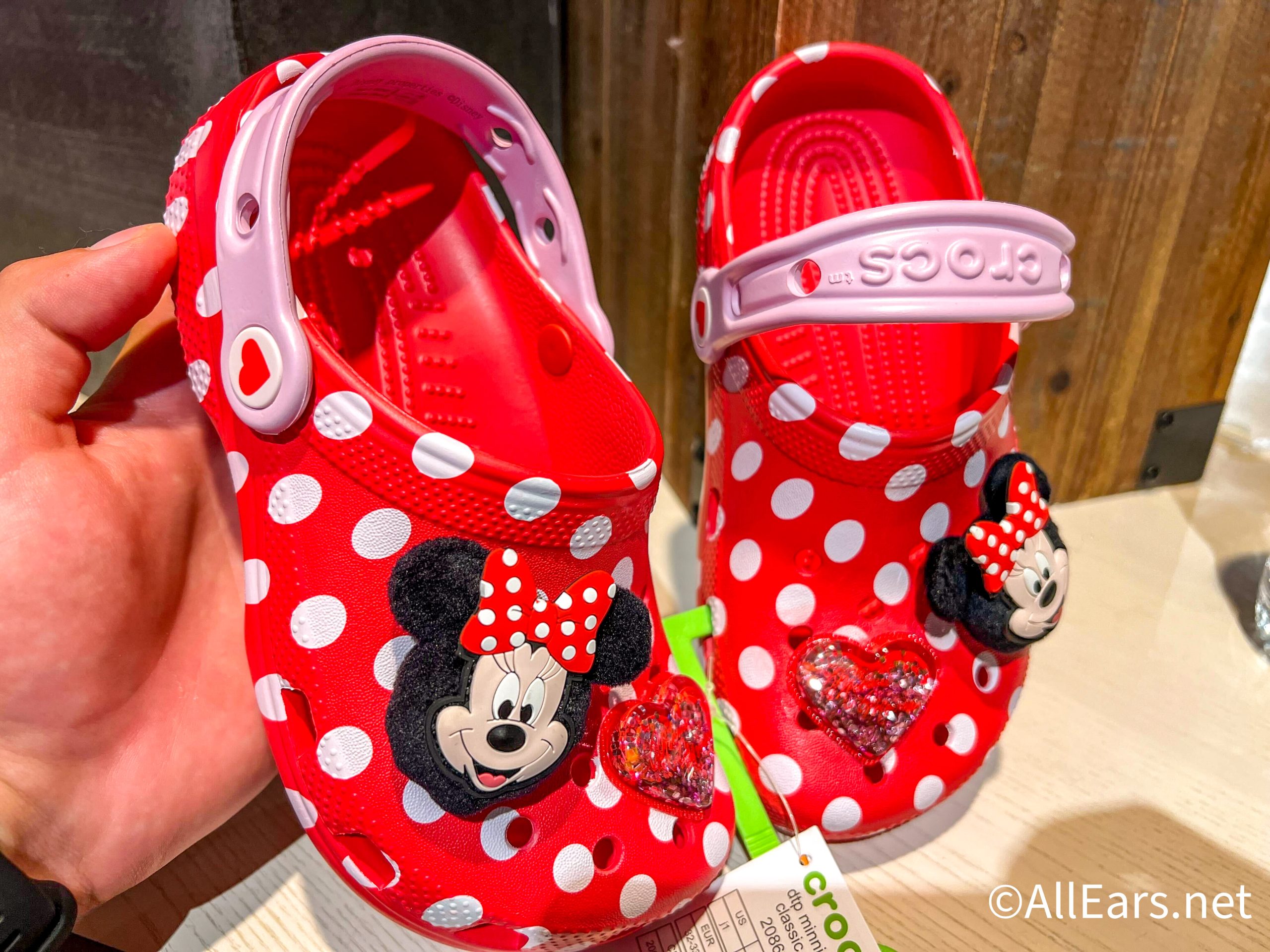 Crocs Mickey Mouse Shoes for Girls Sizes 2T-5T