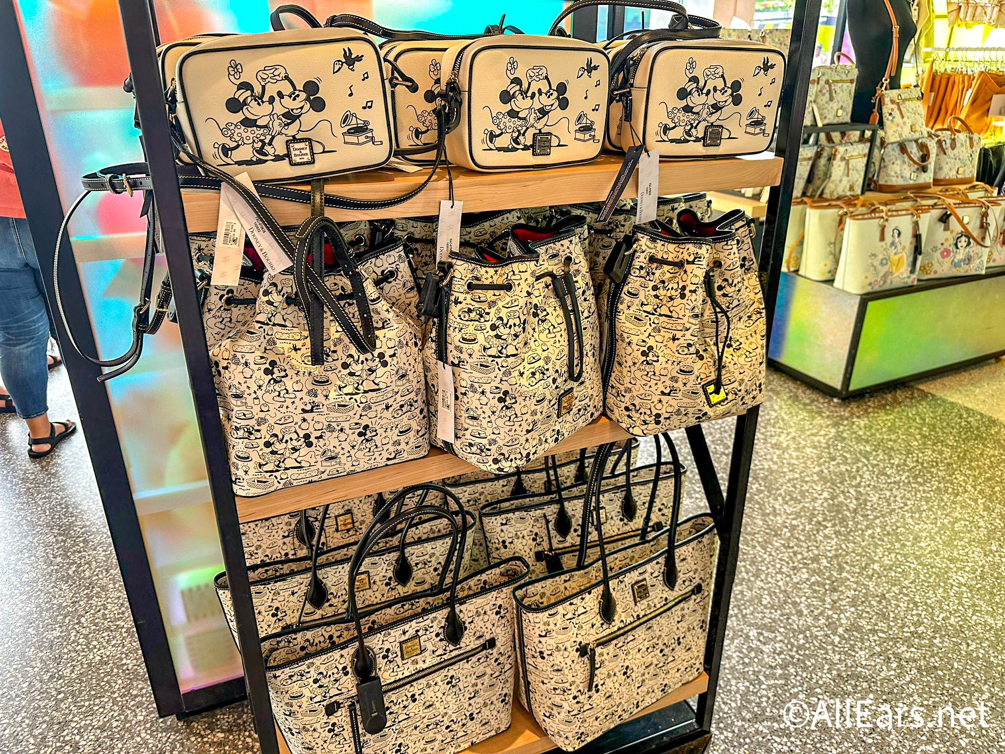 Exclusive Drop: Loungefly Walt Disney Archives Mickey and Minnie Space Wallet - 9/9/22