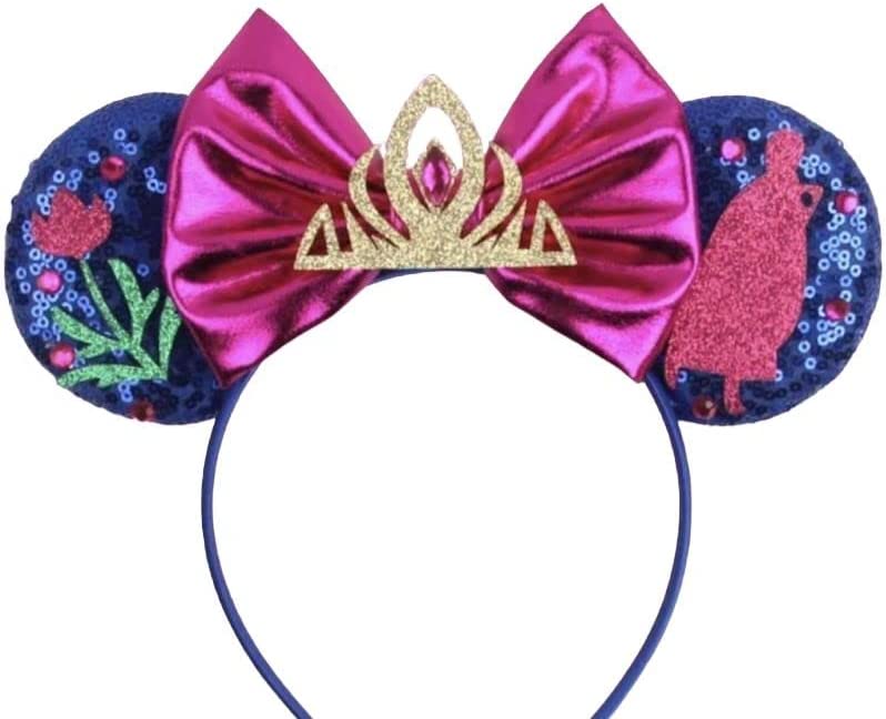 CLGIFT Frozen Inspired Minnie Ears Headband, Olaf Minnie Ears