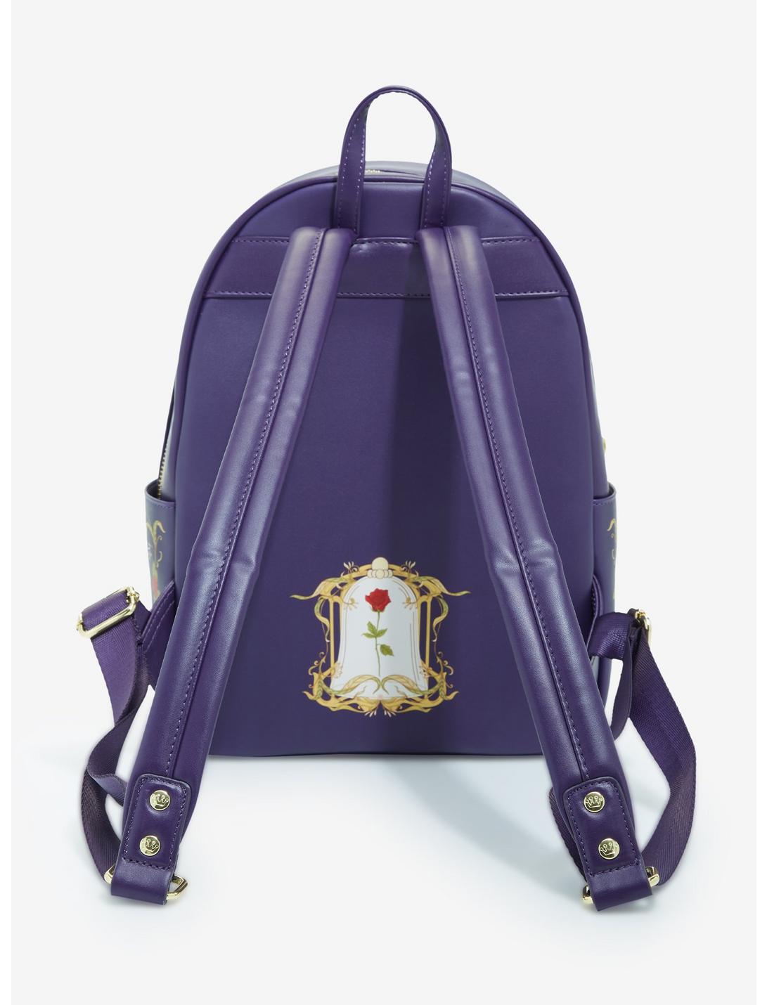 Loungefly Disney Beauty and the Beast Belle & Beast Ornate Mini Backpack - BoxLunch Exclusive