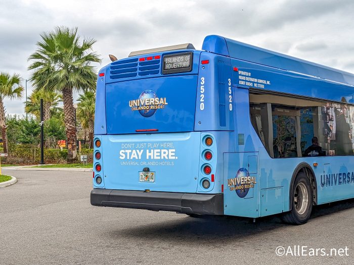 Parking, guest drop-off, and the Universal Orlando transportation hub