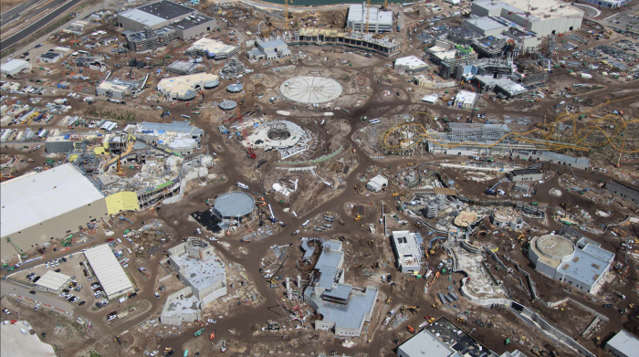 bioreconstruct on X: Current expansion of the Universal Orlando Team  Member parking garage.  / X