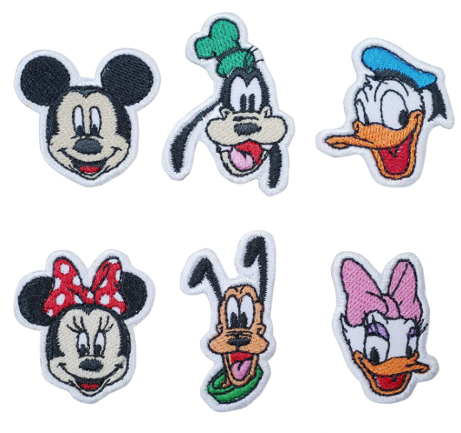 Accessories, Mickey Mouse Patch Disney Iron On Patches Diy