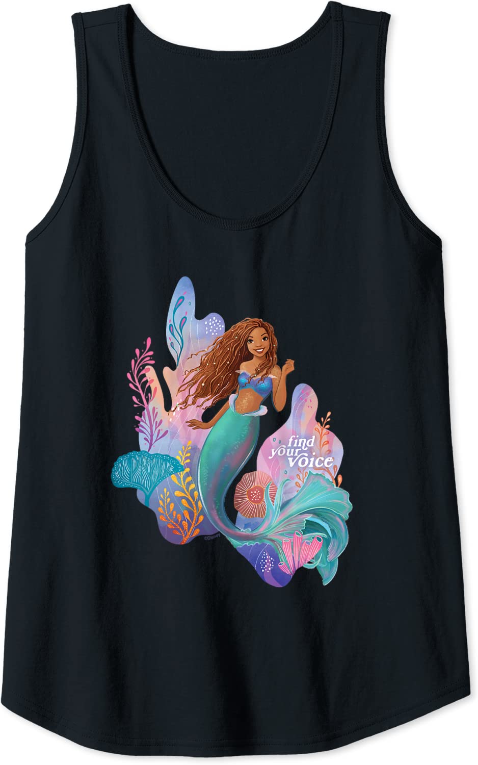 Disney The Little Mermaid Ariel Find Your Voice Tank Top