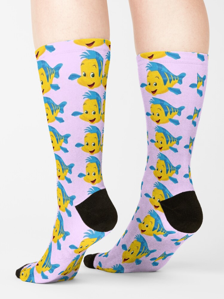 Flounder pattern Socks by Megan Olivia