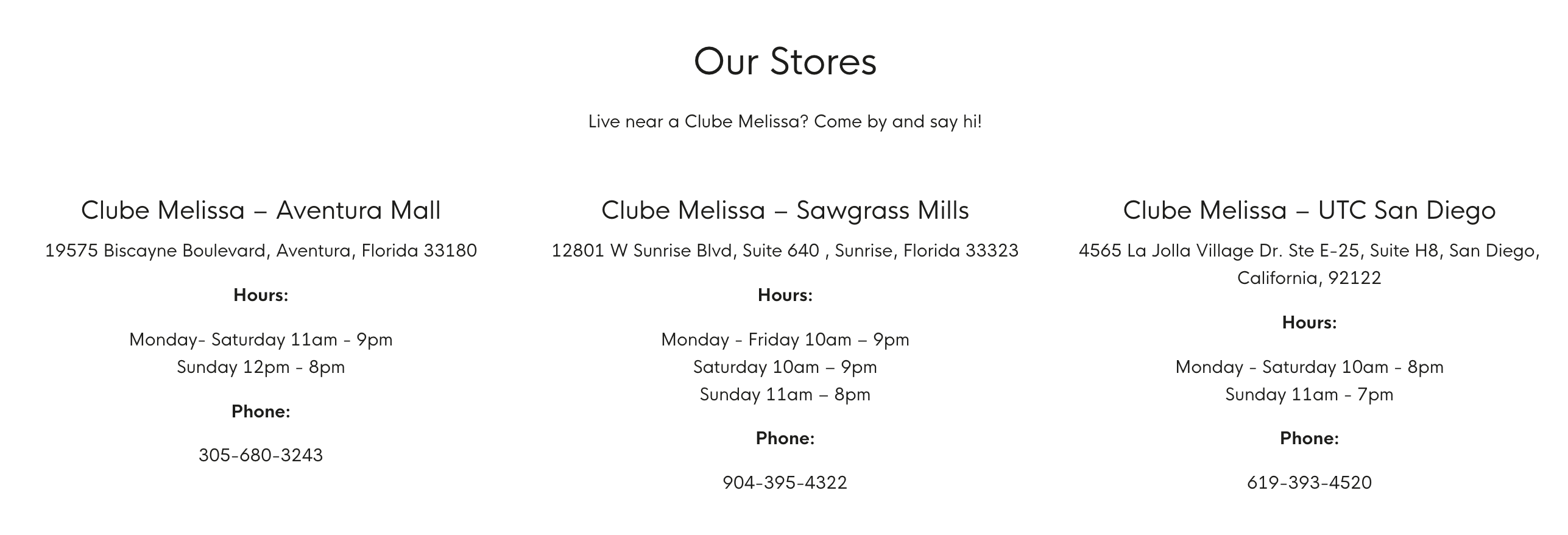 Shoe Stores in Sunrise, FL