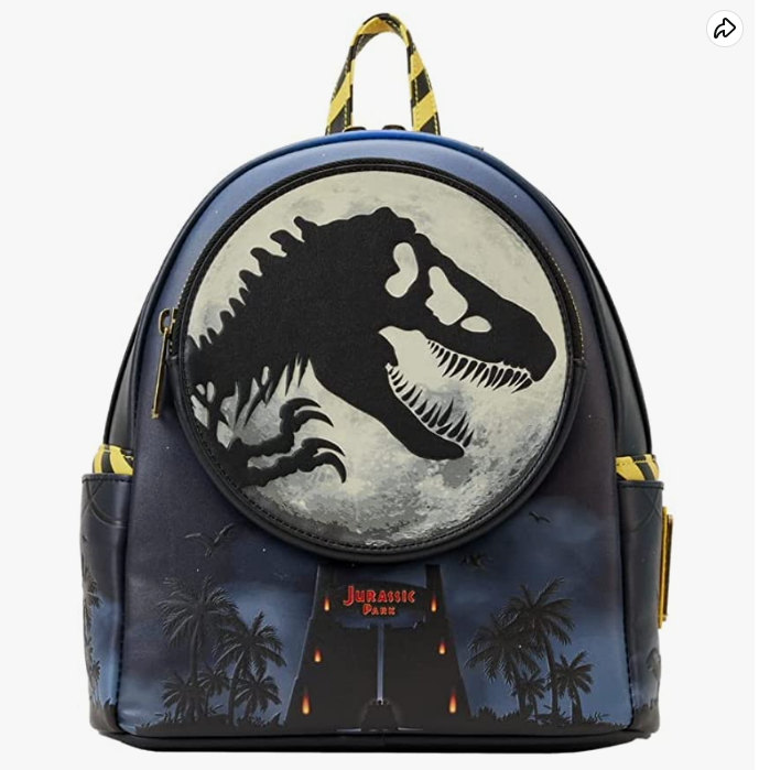 Jurassic Park Universal Studios Parks Mini Furry Camo Backpack Bag Purse –  Hedgehogs Corner