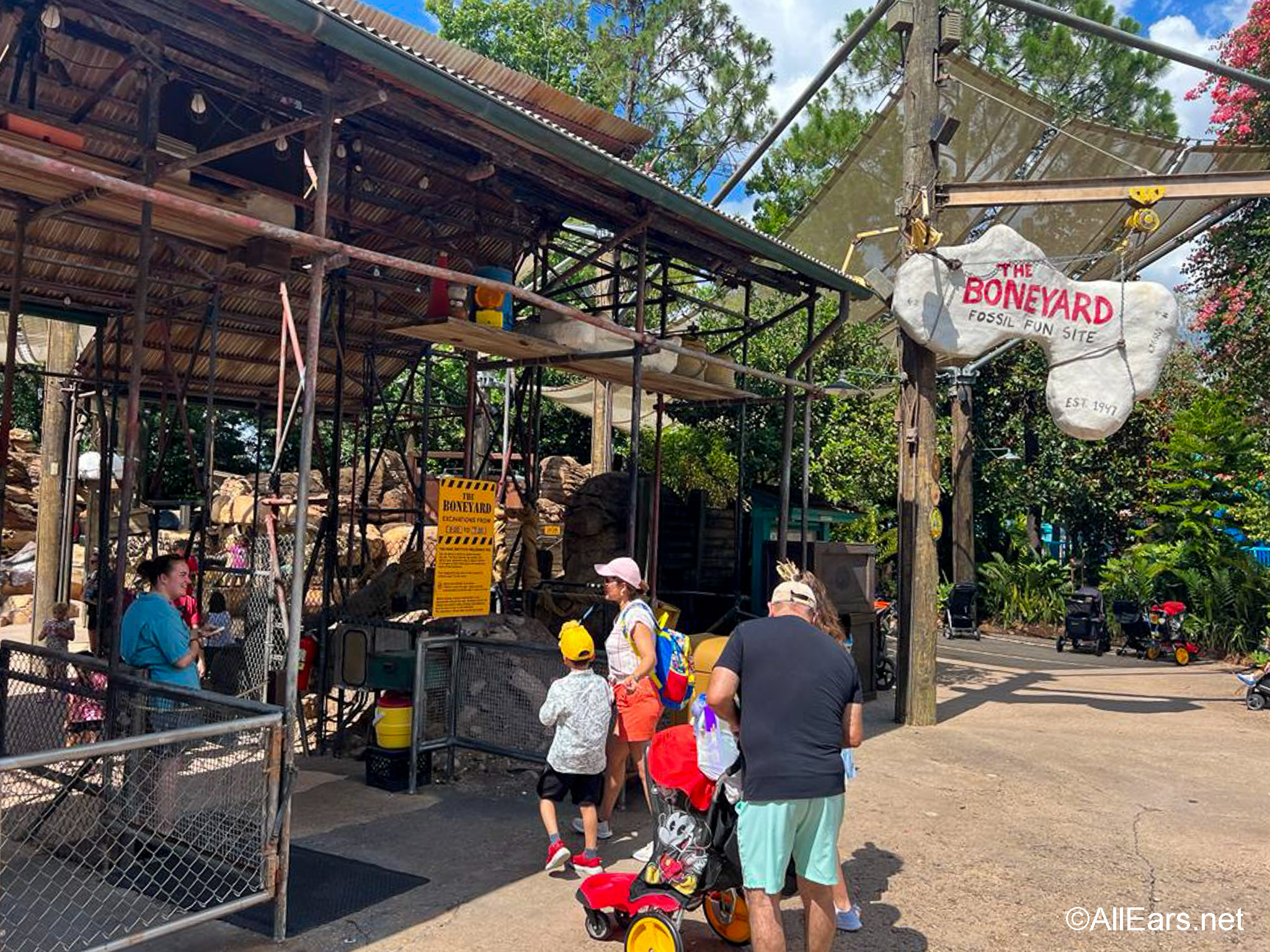 The Boneyard - Animal Kingdom - Disney World