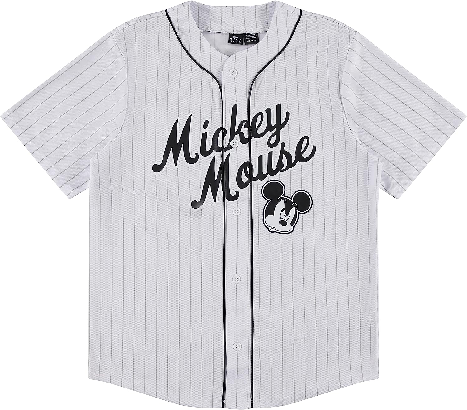 Disney Mens Mickey Mouse Baseball Jersey - Mens Classic Mickey Mouse ...